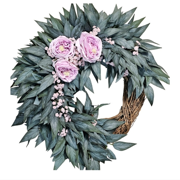 Eucalyptus Rose wreath - Picture 4 of 8
